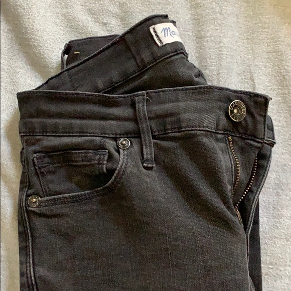 Madewell skinny skinny faded black jeans - Picture 3 of 5